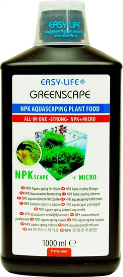 Easy Life GreenScape plantegødning 1000ml (ferskvand)